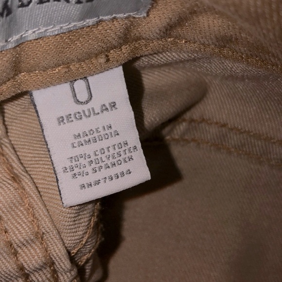 CHICOS  size 0 tan wide leg pants - Picture 6 of 8